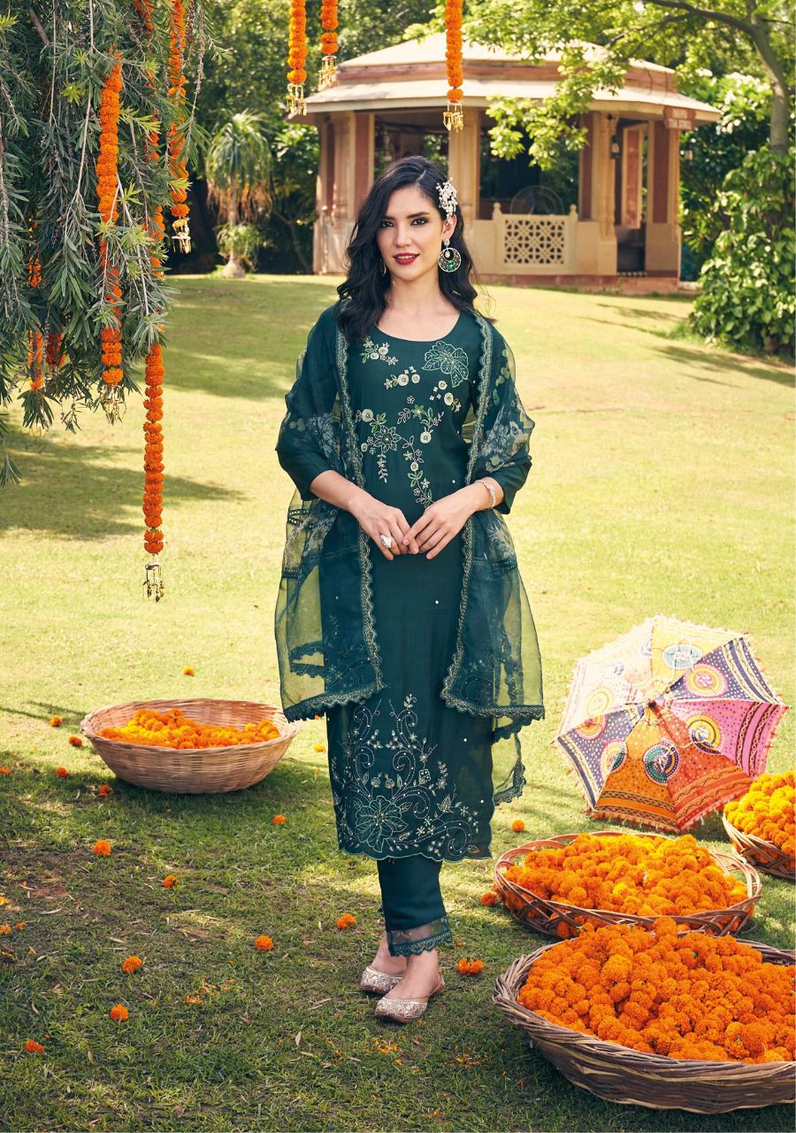 Kalki Nazakat 2 Heavy festive Wear Designer Fancy Readymade Suit collection